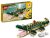 LEGO Creator 3in1 Crocodile 31121 Building Toy Featuring Wild Animal Toys (454 Pieces)