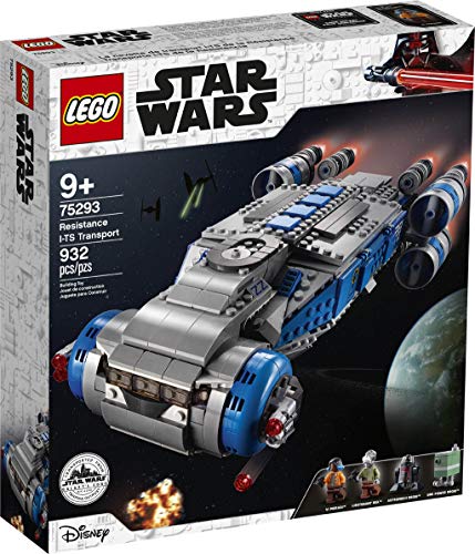 Building Lego 75293 Star Wars Resistance I-TS Transport 932 pcs