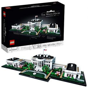 LEGO Architecture Collection: The White House 21054 Model Building Kit, Creative Building Set for Adults, A Revitalizing DIY Project and Great Gift for Any Hobbyists, New 2020 (1,483 Pieces)