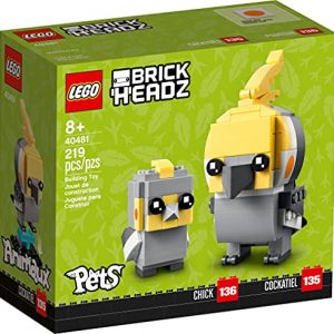 Lego BrickHeadz Pets Cockatiel 40481 Bird 219 Pieces