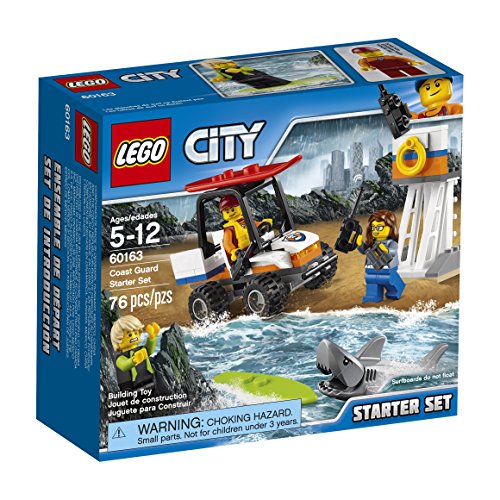 LEGO City Coast Guard Coast Guard Starter Set 60163 Building Kit (76 Piece)