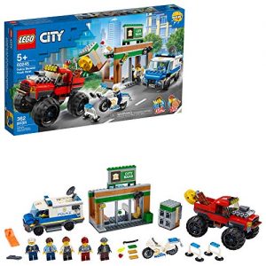 LEGO City Police Monster Truck Heist 60245 Police Toy, Cool Building Set for Kids, New 2020 (362 Pieces)
