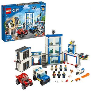 LEGO City Police Station 60246 Police Toy, Fun Building Set for Kids, New 2020 (743 Pieces)