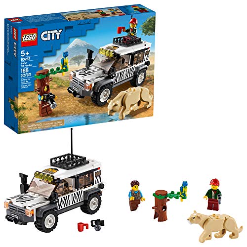 LEGO City Safari Off-Roader 60267 Off-Road Toy, Cool Toy for Kids (168 Pieces)