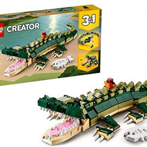 LEGO Creator 3in1 Crocodile 31121 Building Toy Featuring Wild Animal Toys (454 Pieces)