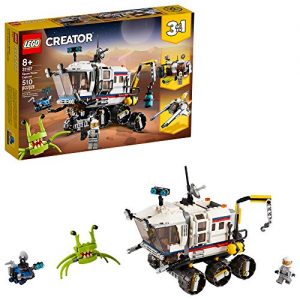 LEGO Creator 3in1 Space Rover Explorer 31107 Building Toy for Kids Who Love Imaginative Play, Space and Exploration Adventures on Exotic Planets (510 Pieces)