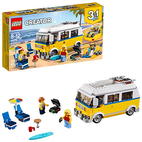 LEGO Creator 3in1 Sunshine Surfer Van 31079 Building Kit (379 Pieces) (Discontinued by Manufacturer)