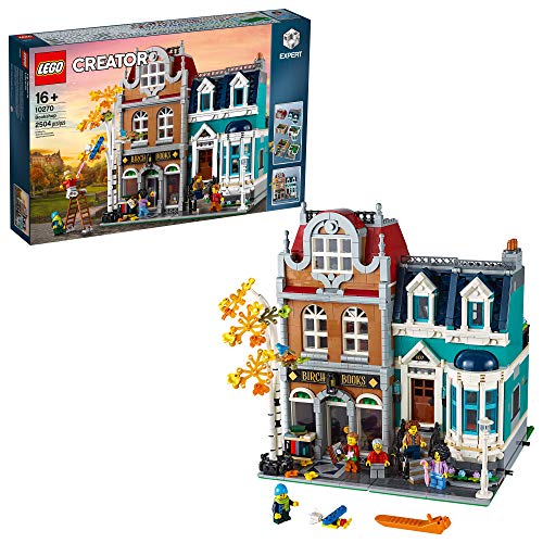 LEGO Creator Expert Bookshop 10270 Modular Building Kit, Big Set and Collectors Toy for Adults, New 2020 (2,504 Pieces)