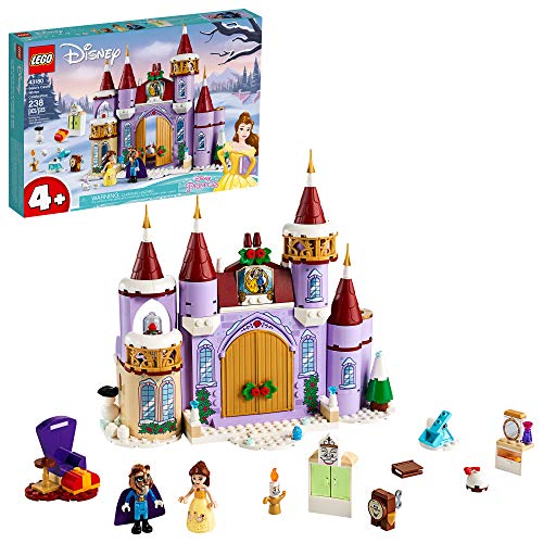 LEGO Disney Belle?s Castle Winter Celebration (43180) Disney Princess Building Kit; Makes a Great Birthday for Kids who Love Disney?s Beauty and The Beast (238 Pieces)