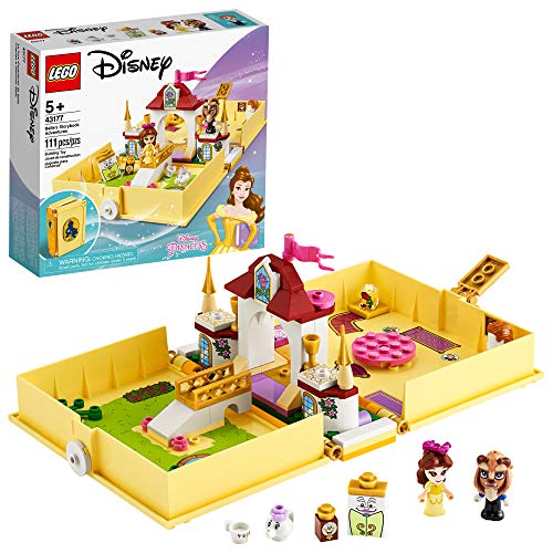 LEGO Disney Belle?s Storybook Adventures 43177 Creative Building Kit Toy (111 Pieces)