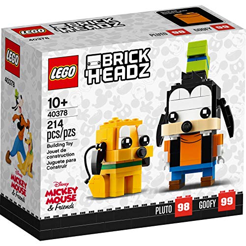 LEGO Disney Brick Headz Pluto Goofy Set 40378