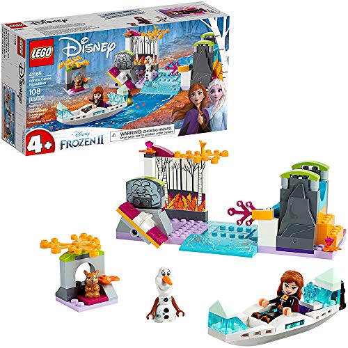 LEGO Disney Frozen II Anna?s Canoe Expedition 41165 Frozen Adventure Building Kit (108 Pieces)