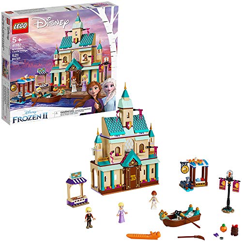 LEGO Disney Frozen II Arendelle Castle Village 41167 Toy Castle Building Set with Popular Frozen Characters for Imaginative Play (521 Pieces)