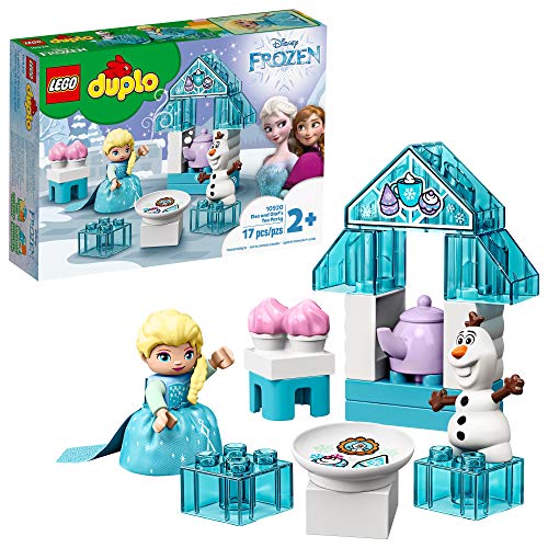 LEGO DUPLO Disney Frozen Toy Featuring Elsa and Olaf’s Tea Party 10920 Disney Frozen Gift for Kids and Toddlers (17 Pieces)
