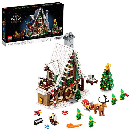 LEGO Elf Club House (10275) Building Kit; an Engaging Project and A Great Holiday Present Idea for Adults, New 2021 (1,197 Pieces)