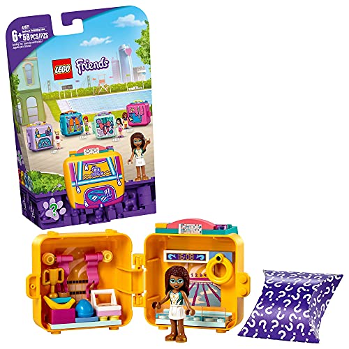 LEGO Friends Andrea’s Swimming Cube 41671 Building Kit Set; Includes a Pet Toy for Kids in a Random Color; Swimming Toy Sparks Hours of Imaginative Play for Creative Kids; New 2021 (59 Pieces)