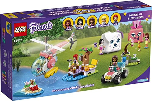 LEGO Friends Animal Gift Set 66673 with Friends Olivia, Emma, Mia, Andrea, and Stephanie