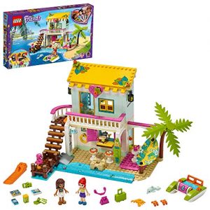 LEGO Friends Beach House 41428 Building Kit; Sparks Hours of Summer Adventure Play, New 2020 (444 Pieces)