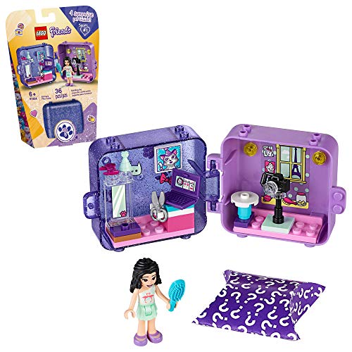 LEGO Friends Emma?s Play Cube 41404 Building Kit, Includes Collectible Mini-Doll for Imaginative Play, New 2020 (36 Pieces)