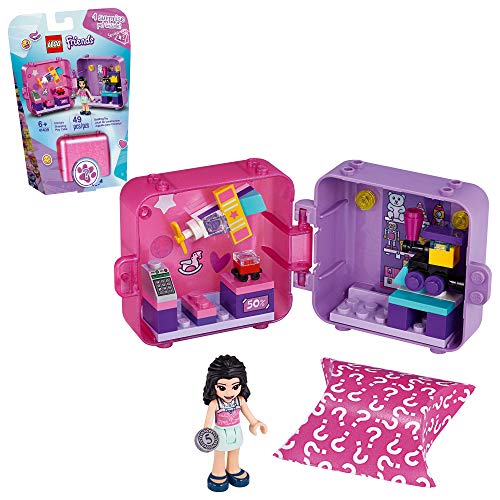 LEGO Friends Emma?s Shopping Play Cube 41409 Building Kit, Includes a Collectible Mini-Doll, for Imaginative Play, New 2020 (49 Pieces)