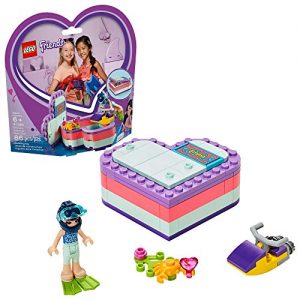 LEGO Friends Emma?s Summer Heart Box 41385 Building Kit, New 2019 (86 Pieces)