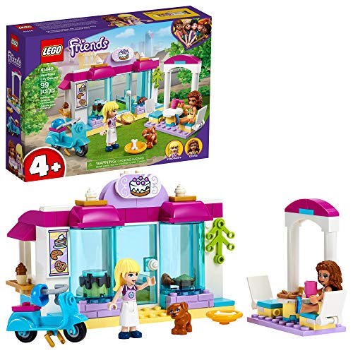 LEGO Friends Heartlake City Bakery 41440 Building Kit; Kids Caf? Toy Playset Friends Stephanie and Olivia; Collectible Toy, New 2021 (99 Pieces)