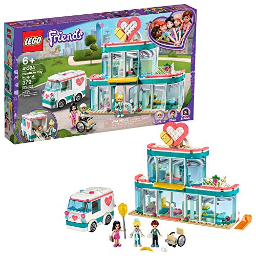 LEGO Friends Heartlake City Hospital 41394 Best Doctor Toy Building Kit, Featuring Friends Character Emma, New 2020 (379 Pieces)