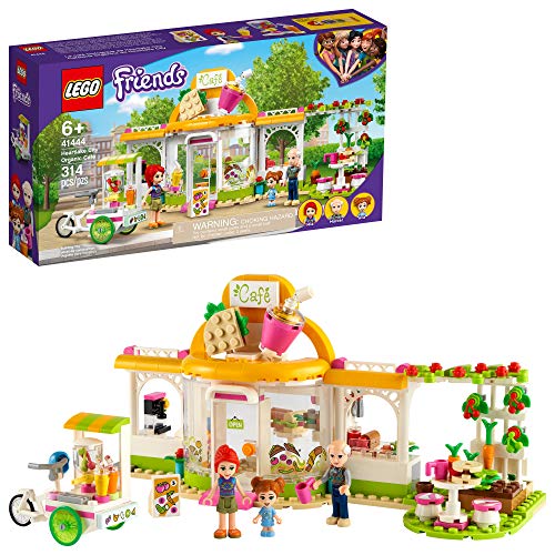 LEGO Friends Heartlake City Organic Caf? 41444 Building Kit; Modern Living Set for Kids Comes Friends Mia, New 2021 (314 Pieces)