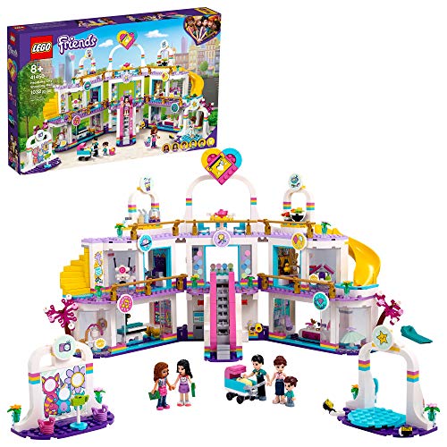 LEGO Friends Heartlake City Shopping Mall 41450 Building Kit; Includes Friends Mini-Dolls to Spark Imaginative Play; Portable Elements Make This a Great Friendship Toy, New 2021 (1,032 Pieces)