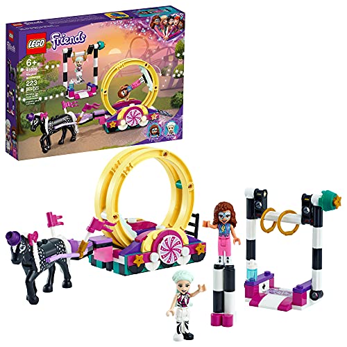 LEGO Friends Magical Acrobatics 41686 Building Kit; Carnival Pretend Play Toy for Kids Who Love Gymnastics Gifts; New 2021 (223 Pieces)