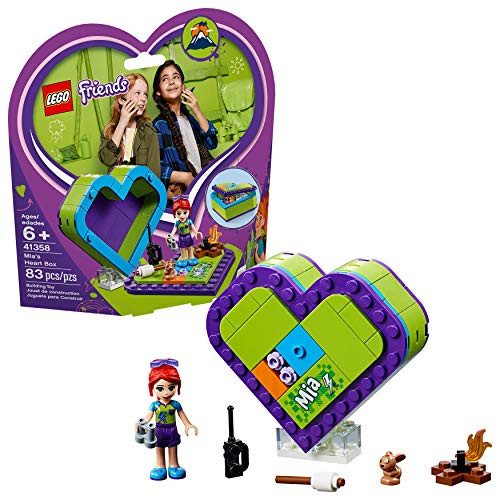 LEGO Friends Mia?s Heart Box 41358 Building Kit (83 Piece)