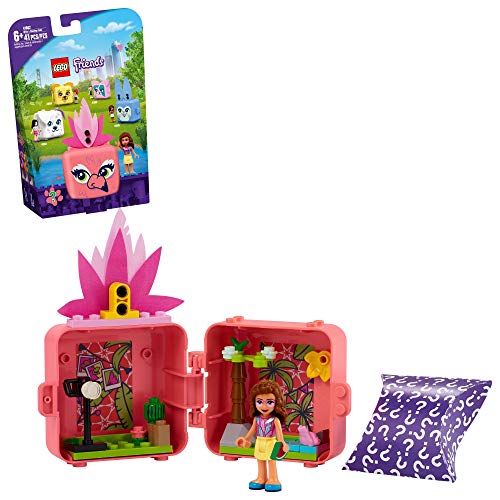 LEGO Friends Olivia’s Flamingo Cube 41662 Building Kit; Includes Flamingo Toy and Mini-Doll Toy; Portable Playset Makes Great Creative Gift, New 2021 (41 Pieces)