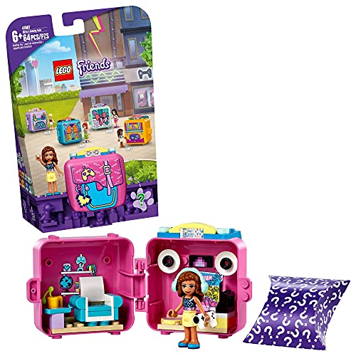 LEGO Friends Olivia’s Gaming Cube 41667 Building Kit; Gaming Toy Friends Olivia; Makes a Great Gift for Creative Kids Who Love Mini-Doll Toys; New 2021 (64 Pieces)