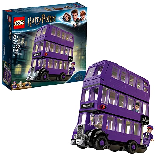 LEGO Harry Potter and The Prisoner of Azkaban Knight Bus 75957 Building Kit, New 2019 (403 Pieces)