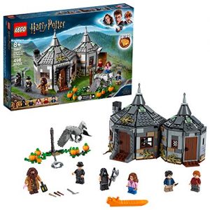 LEGO Harry Potter Hagrid’s Hut: Buckbeak’s Rescue 75947 Toy Hut Building Set from The Prisoner of Azkaban Features Buckbeak The Hippogriff Figure (496 Pieces)