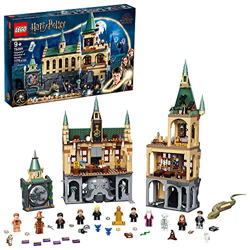 LEGO Harry Potter Hogwarts Chamber of Secrets 76389 Building Kit with The Chamber of Secrets and The Great Hall; New 2021 (1,176 Pieces)