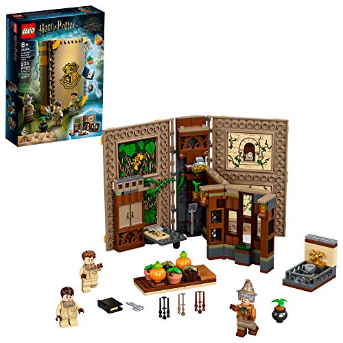 LEGO Harry Potter Hogwarts Moment: Herbology Class 76384 Professor Sprout?s Classroom in a Brick Book Playset, New 2021 (233 Pieces)