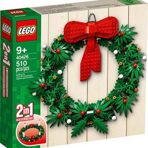 LEGO Iconic Christmas 2-in-1 Wreath with Big Red Bow and Advent 40426