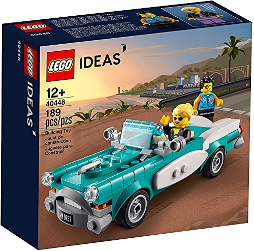 Lego Ideas Vintage 50’s Car 40448 Building Set – 189 Pieces
