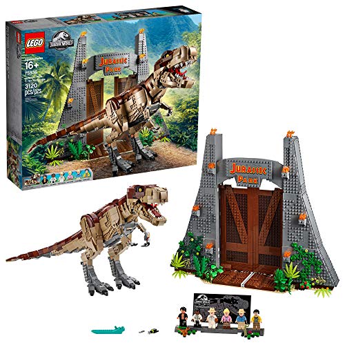 LEGO Jurassic World Jurassic Park: T. rex Rampage 75936 Building Kit (3120 Pieces)