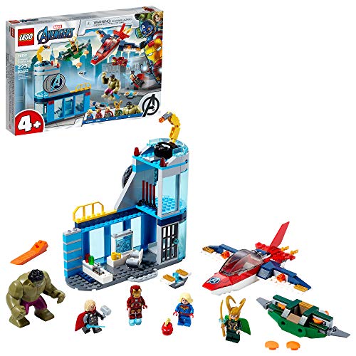 LEGO Marvel Avengers Wrath of Loki 76152 Building Toy with Marvel Avengers Minifigures and Tesseract; Great Gift for Kids Who Love Captain Marvel, Iron Man and Thor (223 Pieces)