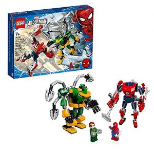 LEGO Marvel Spider-Man: Spider-Man & Doctor Octopus Mech Battle 76198 Building Toy (305 Pieces)