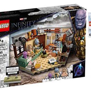 Lego Marvel Studios 76200 The Infinity Saga: Bro Thor’s New Asgard + Thanos Keychain Exclusive Bundle