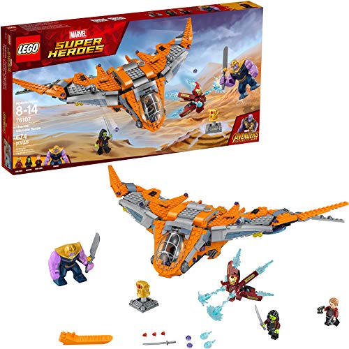 LEGO Marvel Super Heroes Avengers: Infinity War Thanos: Ultimate Battle 76107 Guardians of the Galaxy Starship Action Construction Toy (674 Pieces) (Discontinued by Manufacturer)