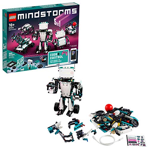 LEGO MINDSTORMS Robot Inventor Building Set 51515; STEM Model Robot Toy for Creative Kids with Remote Control Model Robots; Inspiring Code and Control Edutainment Fun, New 2020 (949 Pieces)
