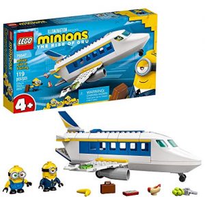LEGO Minions: Minion Pilot in Training (75547) Toy Plane Building Kit for Kids, a Great Present for Kids Who Love Minions Toys and Minion Figures, New 2021 (119 Pieces)