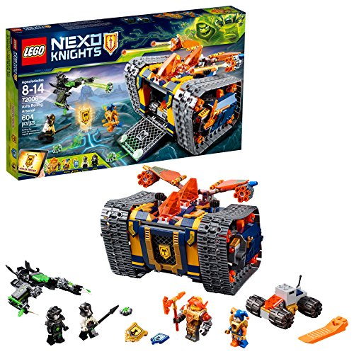 LEGO NEXO KNIGHTS Axl’s Rolling Arsenal 72006 Building Kit (604 Piece)