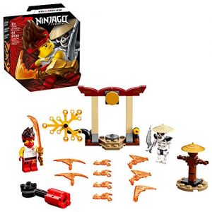 LEGO NINJAGO Epic Battle Set ? Kai vs. Skulkin 71730 Building Kit; Ninja Playset Featuring a Spinning Battle Toy, New 2021 (61 Pieces)