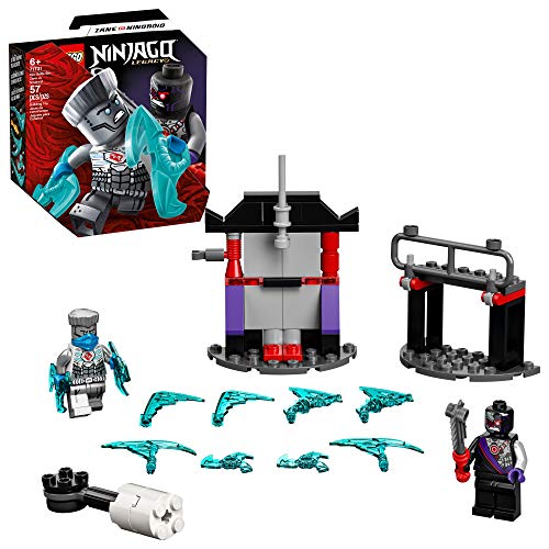 LEGO NINJAGO Epic Battle Set ? Zane vs. Nindroid 71731 Building Kit; Ninja Toy Playset Featuring a Spinning Battle Toy, New 2021 (56 Pieces)