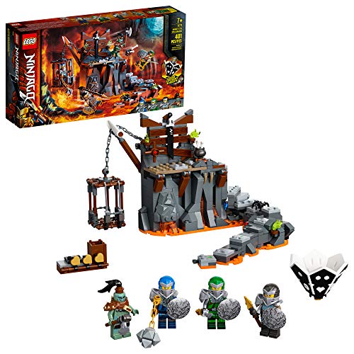 LEGO NINJAGO Journey to The Skull Dungeons 71717 Ninja Playset Building Toy for Kids Featuring Ninja Action Figures (401 Pieces)